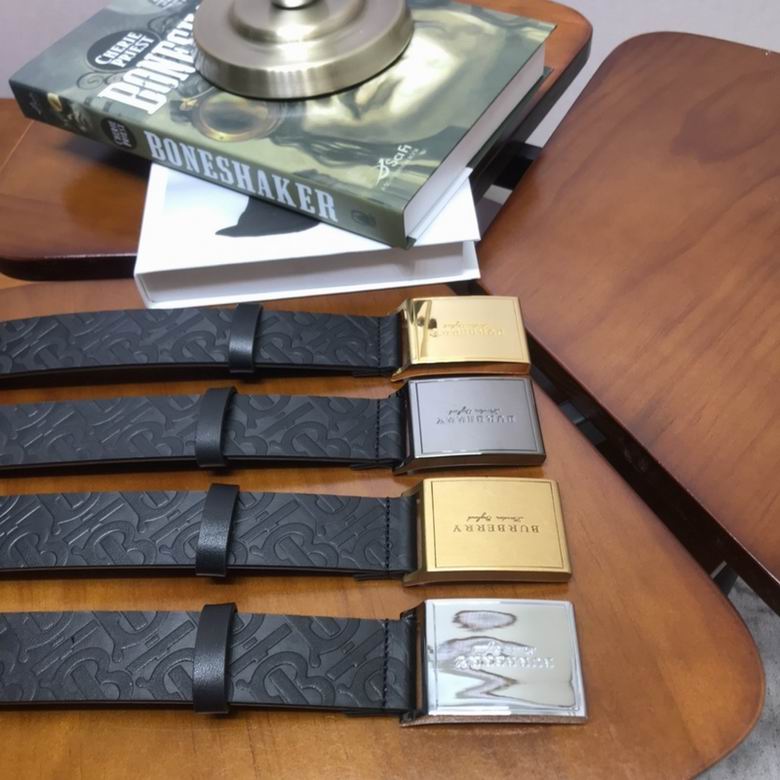 Burberry Belt 34mmX95-125CM 7d45